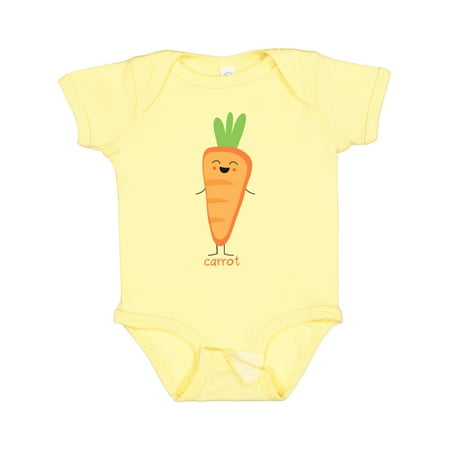 

Inktastic Cute Kawaii Carrot Gift Baby Boy or Baby Girl Bodysuit