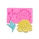 thumbnail image 2 of Billuyoard Flor Fondant pastel decoración molde postre Sugarcraft molde para hornear moldes caseros cocina panadería restaurante Herramientas y accesorios para hornear, 2 of 6