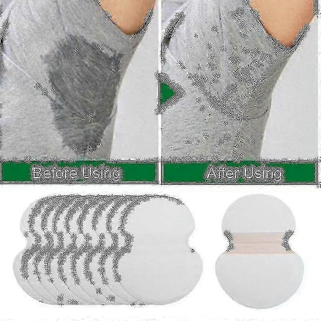 100 Packs Underarm Sweat Pads Aoeoun Armpit Pads Disposable Sweatin Summer Tw