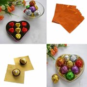 Angle View: Muti-color Food Aluminum Foil DIY Chocolate Candy Package Paper