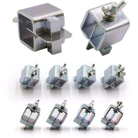 

Egebert 8 Pcs Butt Welding Clamps Auto Body Panel Clamps Butterfly-shaped Clip Sheet Alignment Positioner Straight Weld Sheet Metal Auto Car Door Skin Panel Fender