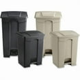 thumbnail image 4 of Safco Plastic Step-On Receptacle - 17 Gallon in Black, 4 of 6