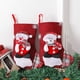thumbnail image 5 of Wosthever Calcetín de Navidad que cuelga la decoración de la fotografía del ornamento de la bolsa de regalo de Navidad Type3 NO3, 5 of 6