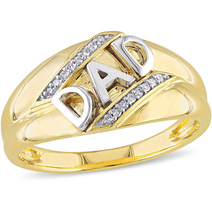 men's diamond accent ring