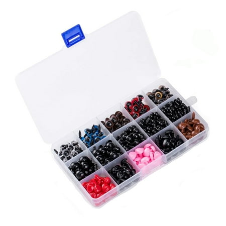 

NUOLUX Eyes Safety Stuffedanimal Forblack Bears Craftanimals Puppet Toys Making Supplies