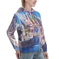 thumbnail image 6 of Cauagu Majestic Fantasy Castle for Women's Hooded Sweatshirts Pullover Hoodie for Women Fall Workout Sweat Long Sleeve Preppy Sweatshirts-Medium, 6 of 7