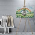 thumbnail image 4 of Happy St. Patrick’s Day Ragdoll with Green Hat Shamrocks Rainbow Horizontal Matte Canvas Poster Cat Lover Kitten Owner Gifts Idea Wall Art Home Decor - 03007, 4 of 5