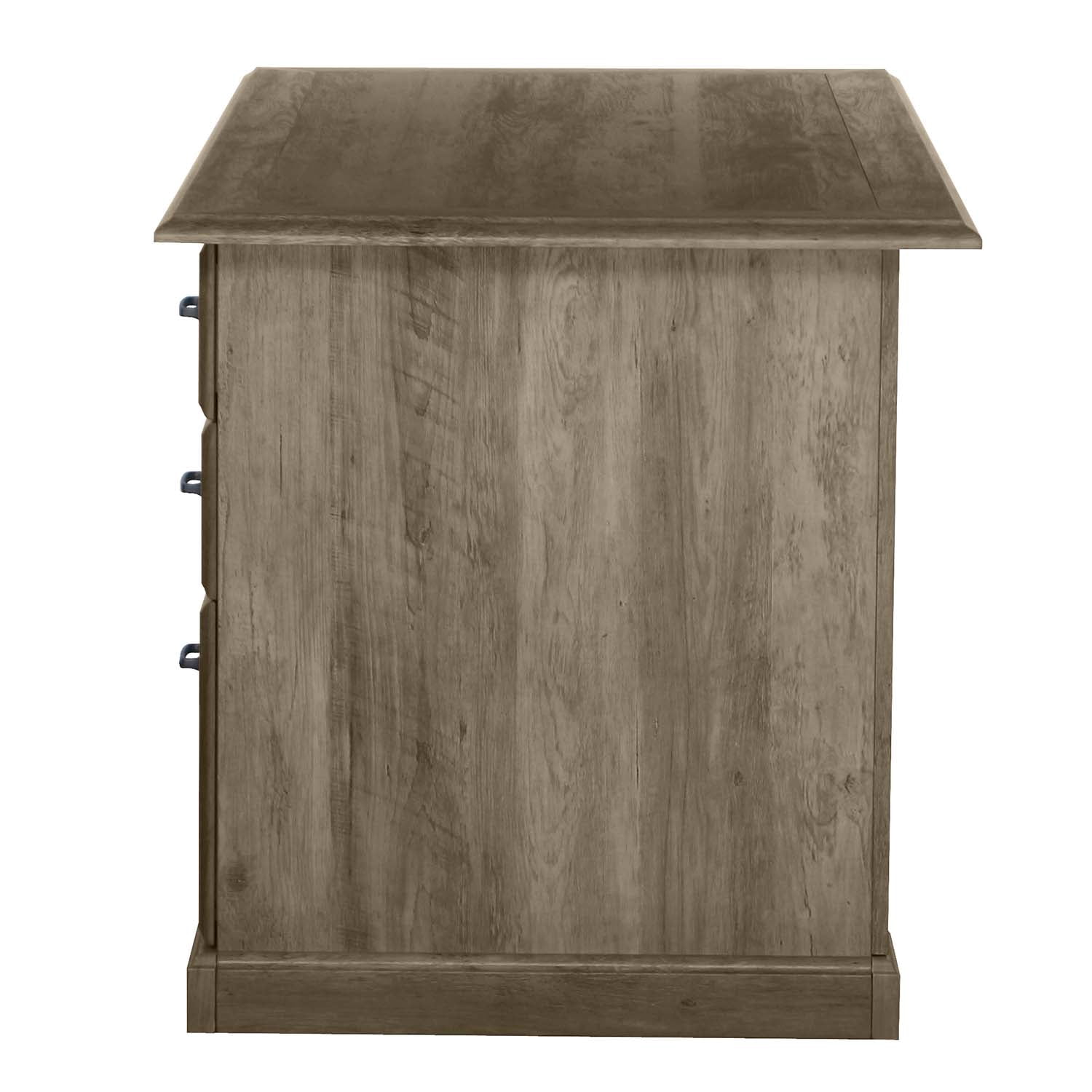 Saint Birch Honduras 65" Executive Desks in Rustic Oak