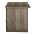 thumbnail image 4 of Saint Birch Honduras 65" Executive Desks in Rustic Oak, 4 of 8