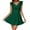 Green, variant on Tie Knot Skirt Bathing Suit,Swimsuit Dress,One Piece Swimdress,Ruffle Cutout Swimdress,Ruched Skirt Bathing Suit,Bathing Suit Skirt,One Piece Swimdress Women White 2XL