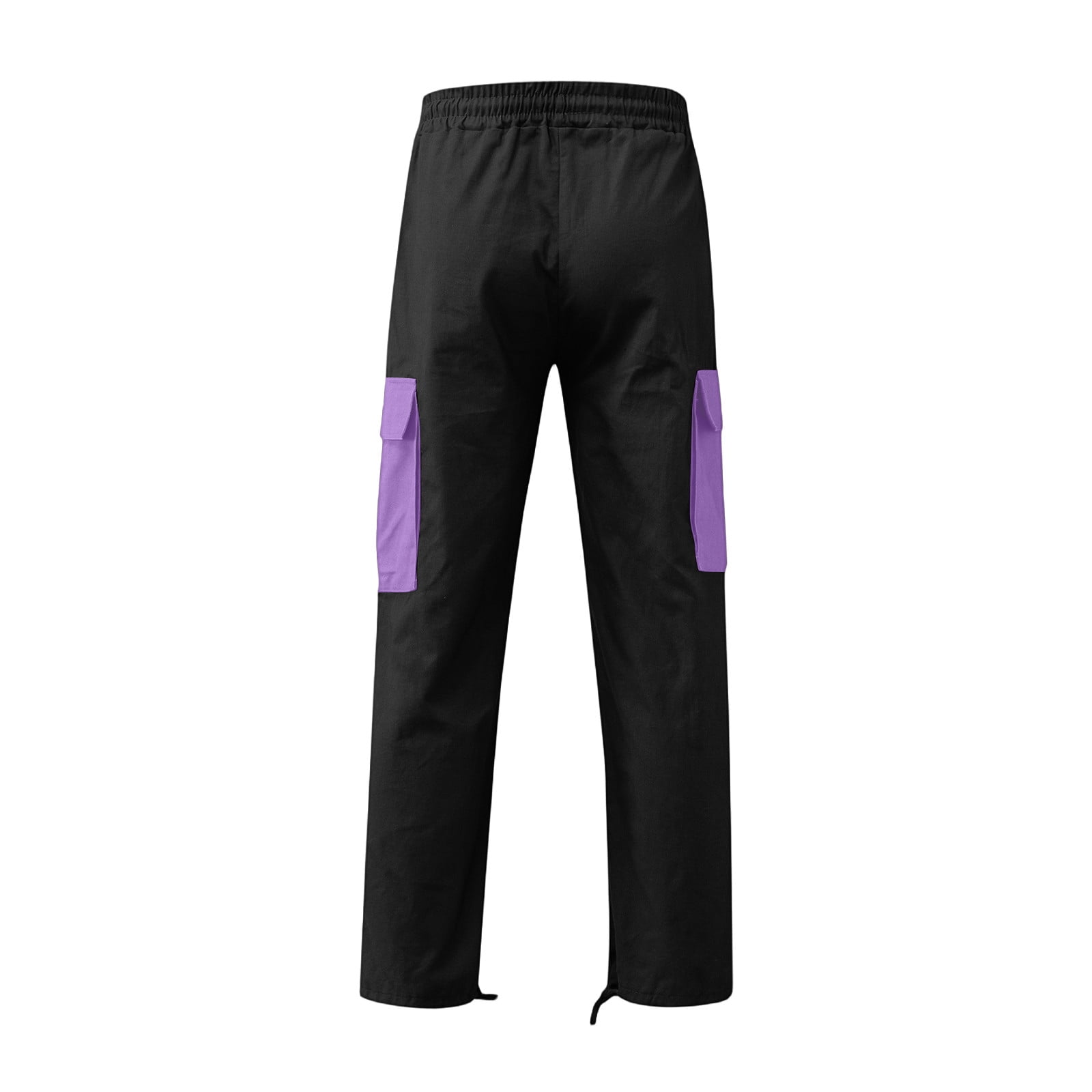 WonderWiz Men's Heavyweight Fleece Cargo Sweatpants Baggy