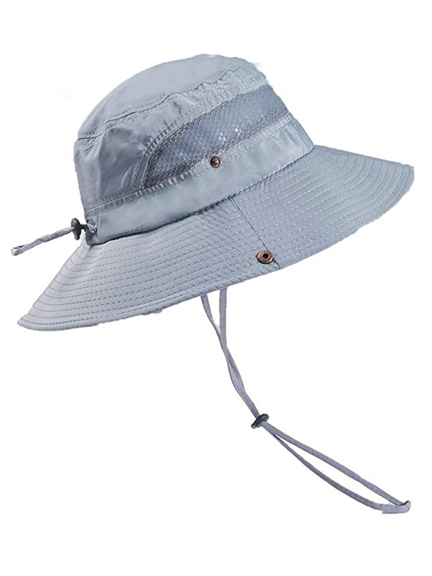 Mens Boonie Wide Brim Bucket Hats Sun Cap Military Camo Hunting Fishing Hiking 