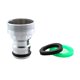 thumbnail image 3 of Snap Feature Dishwasher Adapter Stainless Steel 2pcs for Washing Machine, 3 of 10