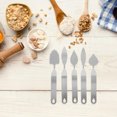 thumbnail image 4 of HINTRMENT 5pcs Leaf Icing Spatulas Cake Decorating Tools Stainless Steel Chocolate Spatula for Restaurant Use, 4 of 6
