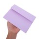 thumbnail image 5 of unbranded 80Ud Sobres Lisos De Papel Color Lavanda Para Invitaciones Y Tarjetas En Bodas Y Cumpleaños, 5 of 7