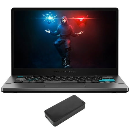 ASUS ROG Zephyrus G14 AW SE Gaming/Entertainment Laptop (AMD Ryzen 9 5900HS 8-Core, 14.0in 120 Hz 2560x1440, GeForce RTX 3050 Ti, 24GB RAM, 2TB PCIe SSD, Backlit KB, Win 10 Pro) with DV4K Dock