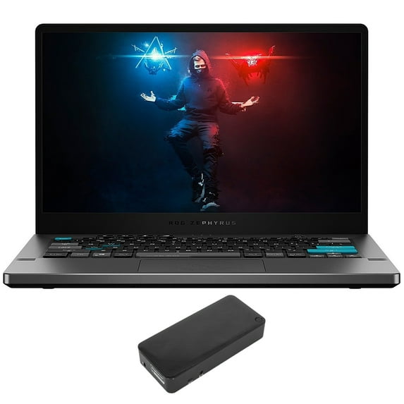 ASUS ROG Zephyrus G14 AW SE Gaming/Entertainment Laptop (AMD Ryzen 9 5900HS 8-Core, 14.0in 120 Hz 2560x1440, GeForce RTX 3050 Ti, 16GB RAM, Win 10 Pro) with DV4K Dock