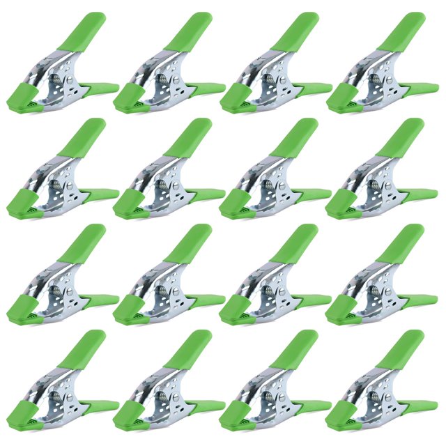 Abrazadera de resorte SWANLAKE, 16 piezas, abrazadera de metal resistente de 6 pulgadas