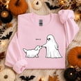 thumbnail image 4 of Cute Ghost Dog Sweatshirt, Boo-P Halloween Crewneck, Funny Dog Lover Shirt, Spooky Season Pullover, 4 of 6