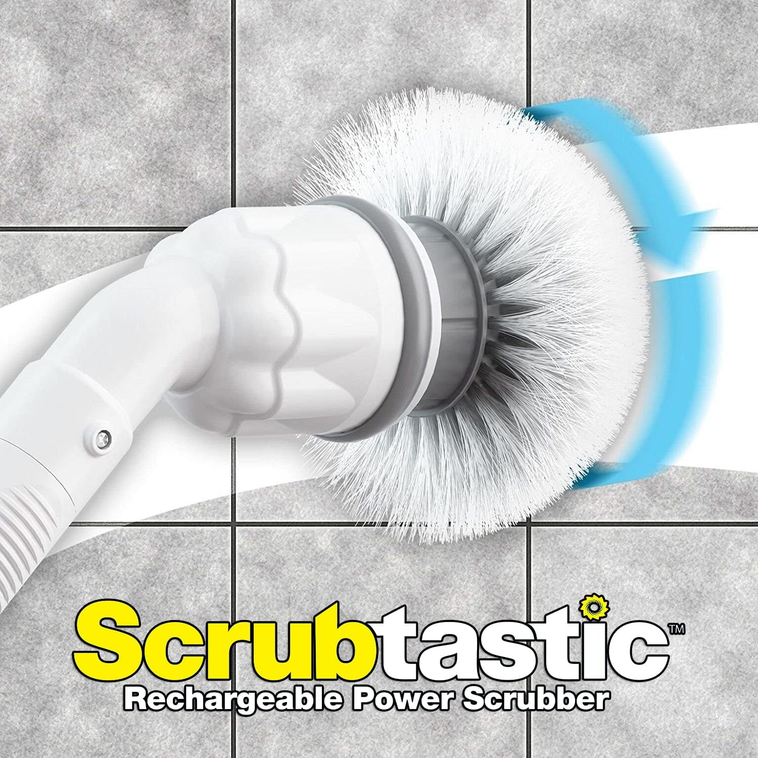 Scrubtastic Rechargeable Power Scrubber – Bell + Howell