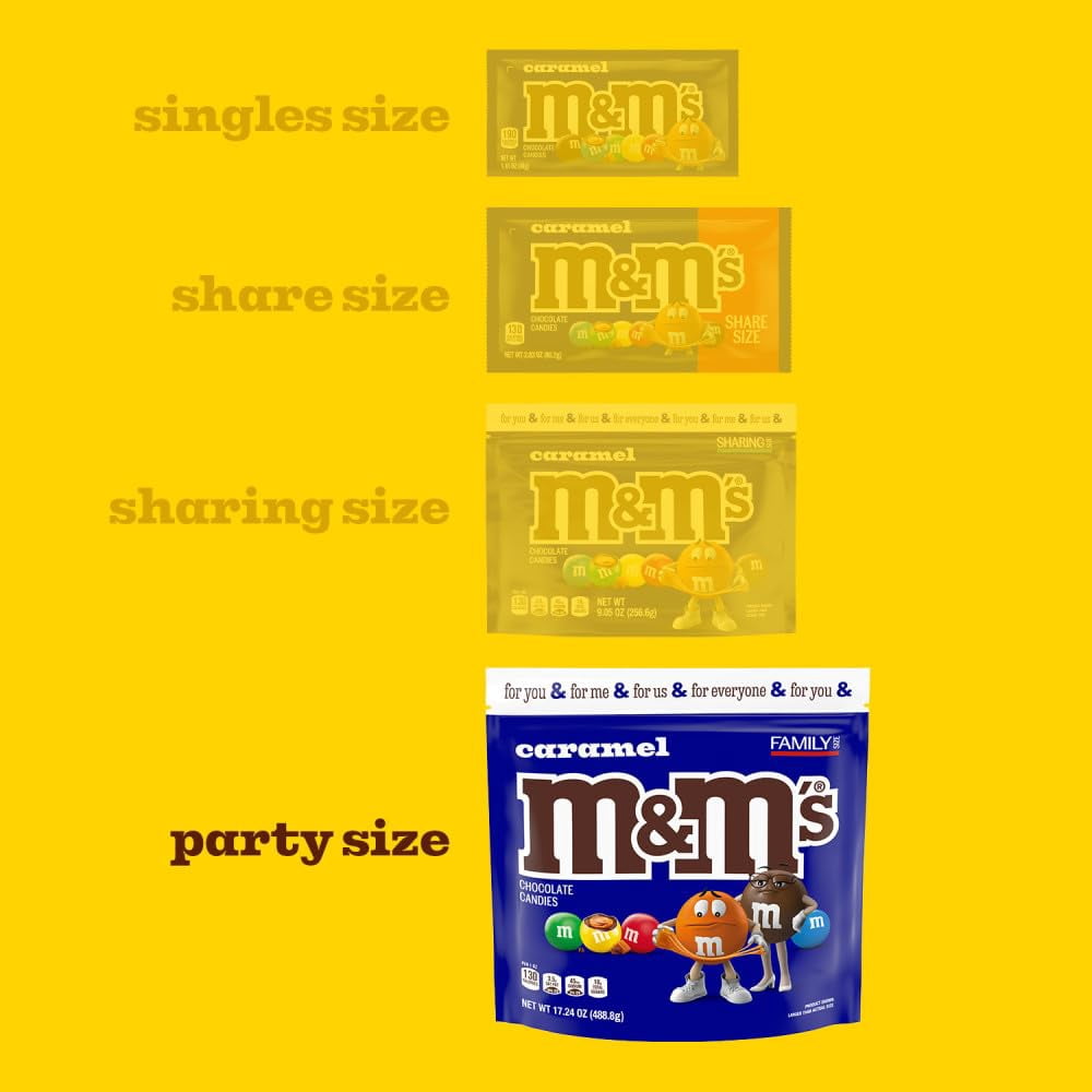 M&M'S Peanut Butter Milk Chocolate Candy, 55 oz.