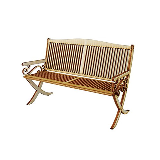 1/12 Figure Doll House for Garden Long chair (japan import) Cobaanii mokei workshop WF-008