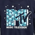 thumbnail image 3 of MTV Logo - Hanukkah Dreidels - Toddler And Youth Crewneck Fleece Sweatshirt, 3 of 5