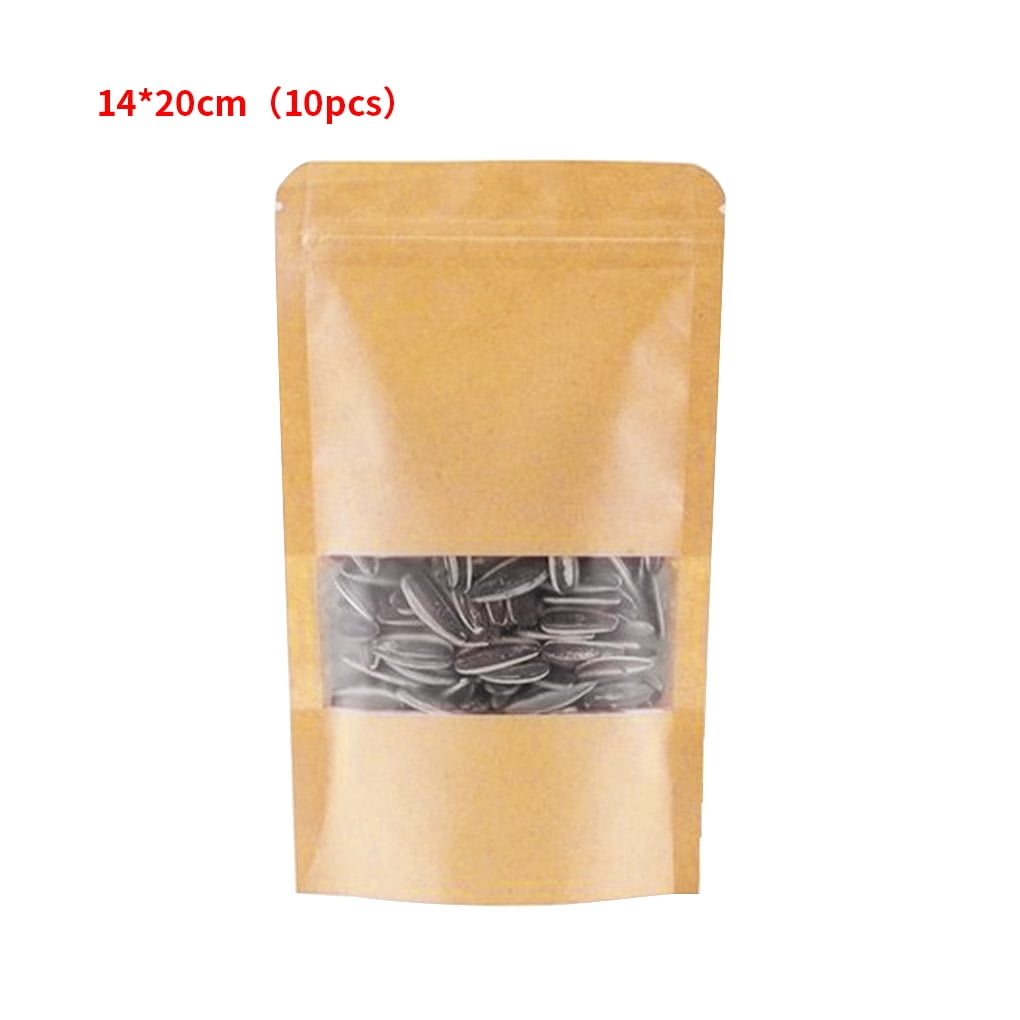 100 x High Quality Grease-proof Paper Bags 5" x 5" White Food Chips Sandwich 