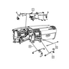 Genuine OE Mopar Instrument Panel Wiring - 68058473AA