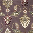 thumbnail image 3 of 2' x 8' Plum Floral Traditional Runner Rug, 3 of 3