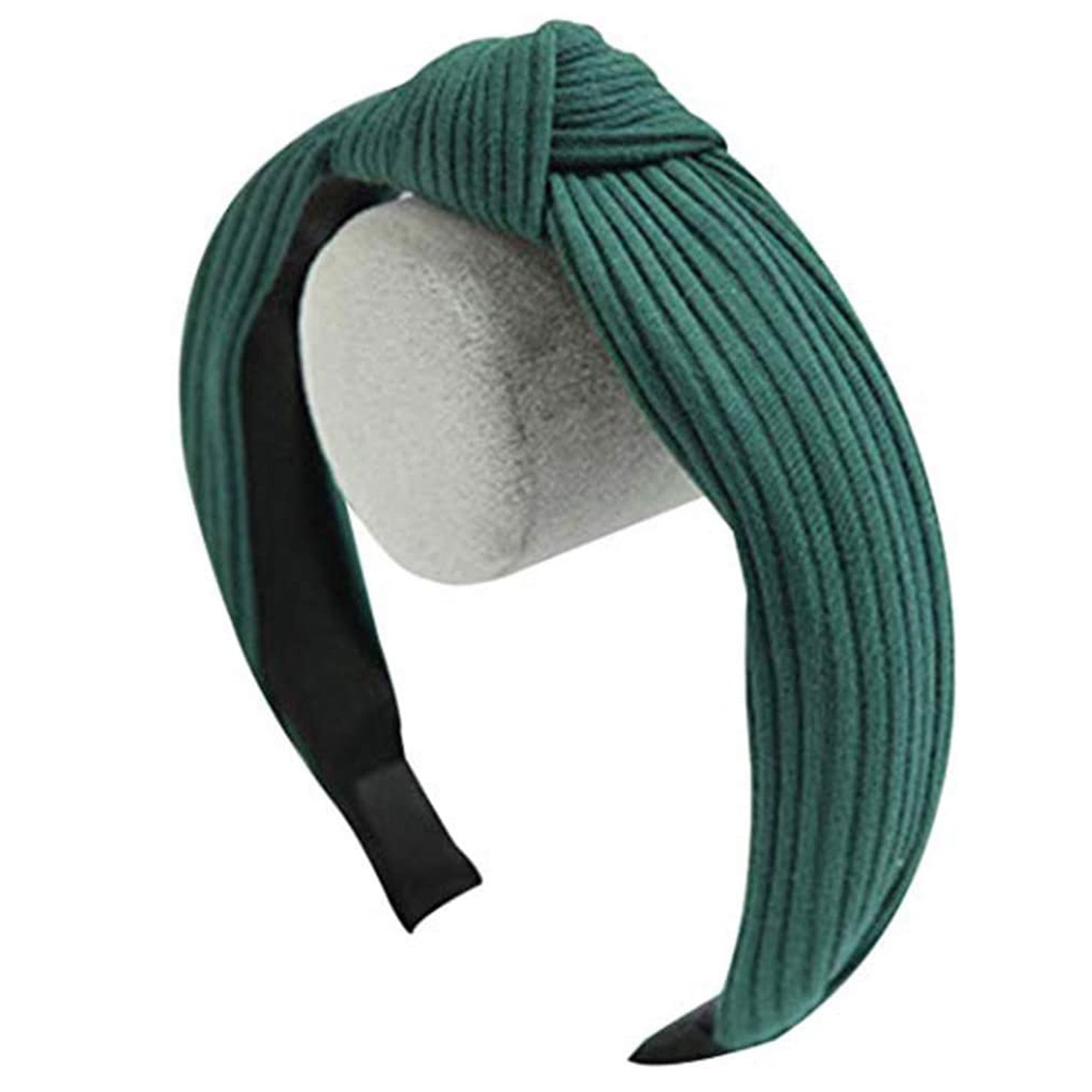 Cotton Headband Mens Womens Lightweight Mesh Fabric Hairband Hair Band Green