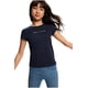 thumbnail image 3 of Camiseta Tommy Hilfiger de algodón azul marino de manga corta para niñas, 3 of 3