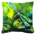 thumbnail image 1 of Carolines Treasures  Insect - Dragonfly Summer Flies Canvas Fabric Decorative Pillow, 1 of 1