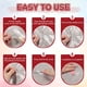 thumbnail image 3 of Uxcell 16 Pcs Pines para Funda de Edredón para Sostener el Edredón por Dentro, Clips para Edredón con Material de Tela Suave para Cojines de Edredón, Cortinas, Gris (Estrella), 3 of 6