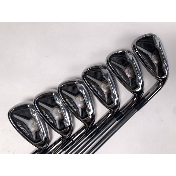 Pre-Owned TaylorMade Burner 2009 Iron Set 5-PW Matrix Studio 74 Regular Graphite Mens RH