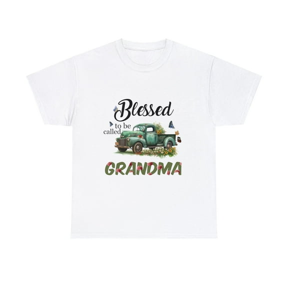 Blessed grandma truck flower Mother's day T-Shirt, Mom Gift ID-0304-VLQZ