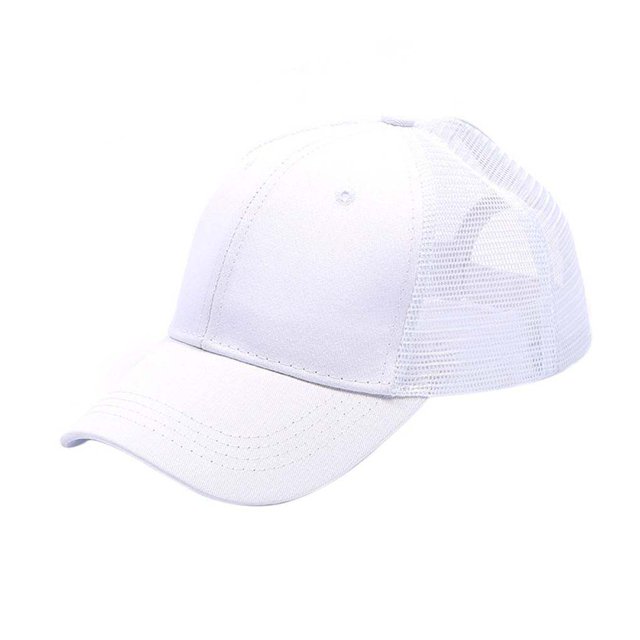 Femmes Réglables Queue de Cheval Casquette de Baseball Fille Snapback Chapeau Snapback Chapeaux d'Été Féminins Maille Filet Camionneur Chapeau