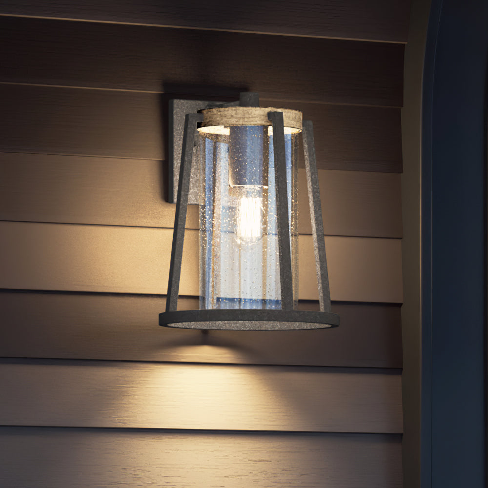 Luxury Modern Farmhouse Outdoor Wall Sconce, 13.50''H x 10.50''W, with