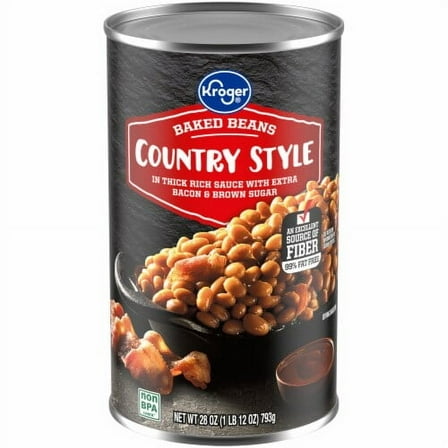 KR Country Style Baked Beans 28 oz - Pack of 2
