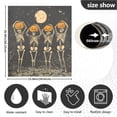 thumbnail image 5 of Yayeee Magnetic Dishwasher Cover for The Front Decoration Home Kitchen Machine Sticker Protector, Beige Halloween Skeleton, 5 of 6