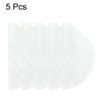 thumbnail image 3 of Uxcell 11 pulgadas Forros de vapor de silicona antiadherentes, reutilizables, redondos, almohadilla de malla para vapor, blanca, 5 piezas, 3 of 7