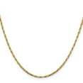 thumbnail image 2 of 14k Yellow Gold 1.6 m DC Open Link Franco Chain, 2 of 4