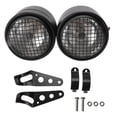 thumbnail image 1 of Faro doble de motocicleta Jadeshay 8,5 pulgadas Hierro Negro, 1 of 8