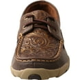 thumbnail image 4 of Twisted X Women's Tooled Boat Shoe Driving Mocs - WDM0070 10 M  US, 4 of 6
