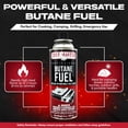 thumbnail image 2 of Combustible de butano Chef Master, 12 cartuchos de 227 g para camping, 2 of 8