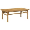 thumbnail image 6 of vidaXL Coffee Table Accent Living Room Bedroom Hallway Office Furniture Bamboo, 6 of 7