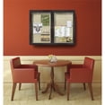 thumbnail image 2 of Ghent's Vinyl 36" x 60" 2 Door Enclosed Bulletin Board in Black, 2 of 3