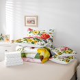 thumbnail image 6 of jejeloiu Retro Rustic Flower 7pcs Bedding Comforter Set,Cute Daisy Floral Queen Bedding Sets,Green Yellow Pink Queen Sheet Sets For Girls Kids,Super Cozy Room Decor Reversible, 6 of 8