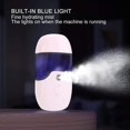 thumbnail image 3 of Rociador de agua de enfriamiento: vaporizador facial nano iónico con una capacidad de Cortaúñas acrílico portátil de 50 ml, 3 of 5