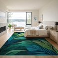 thumbnail image 3 of ODIKA 9'x12' Elegant Multi Hued Nature Inspiration Washable Area Rug for Great Room, Indoor Concept, Large Living Low Pile, Flatwoven, 3 of 7